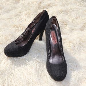 Torta Caliente Black Heels